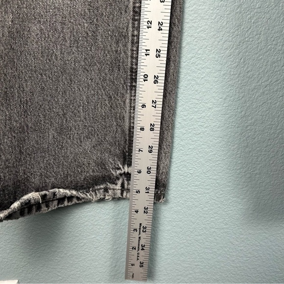 Zara TRF Size 12 Relaxed Fit Faded Pocket Wide Leg Jeans - Picture 8 of 13